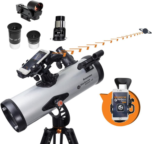 Celestron  StarSense Explorer LT 114AZ Smartphone App-Enabled Telescope Review for Photographers