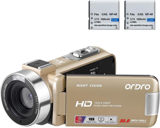 ORDRO Video Camera Camcorder Digital Camera Recorder Review: Is It Worth It?