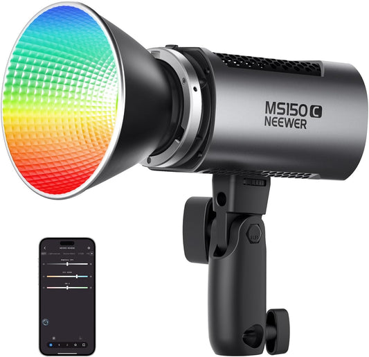 NEEWER MS150C RGBWW LED Video Light Review: Exclusive Insights