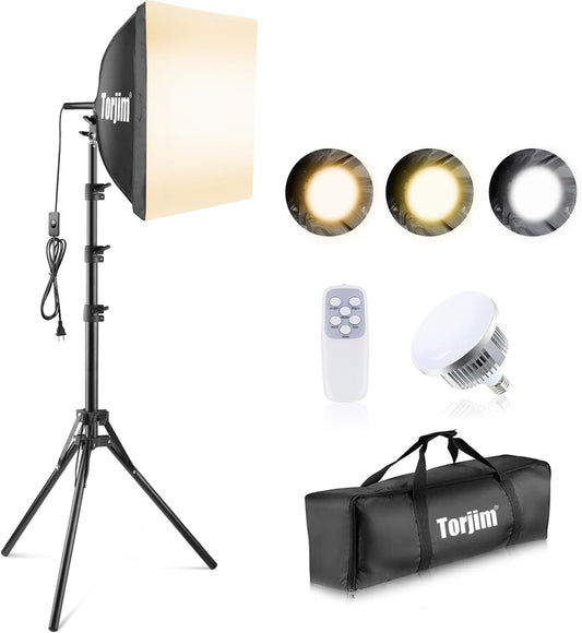 Expert Review of Torjim Softbox Photography Lighting Kit 16 x 16