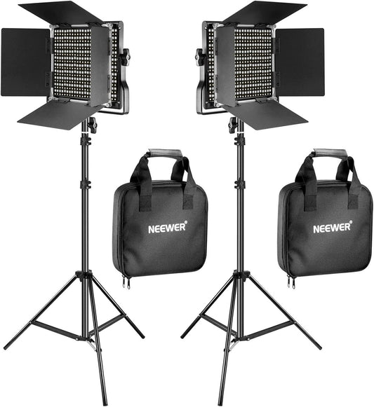 NEEWER 2 Pack Bi Color 660 LED Video Light and Stand Kit Review for Serious Photographers