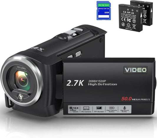 Loentir Video Camera Camcorder QHD 27K: In-Depth Review for Photographers