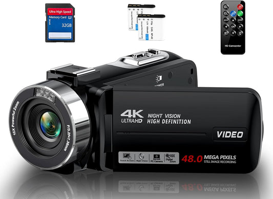 OLESIT Video Camera Camcorder Full HD 1080P 48MP Camcorder Review: A Detailed Insight