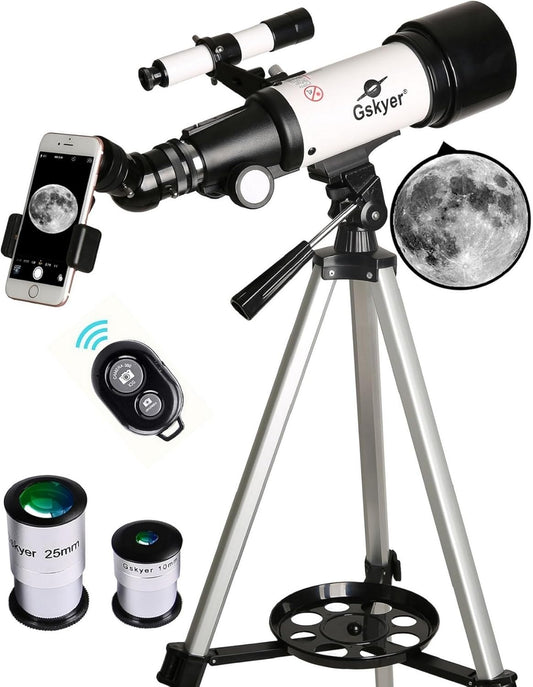 Gskyer Telescope 70mm 400mm AZ Mount Review for Photographers