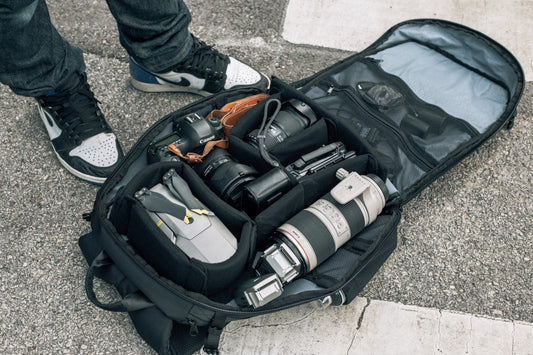 How to pack a camera bag efficiently for photographers