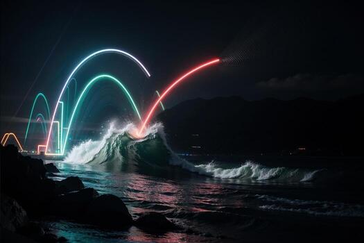 Neon Light Photography