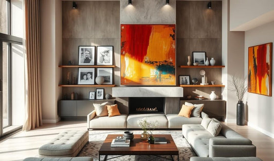 Large Art Above Sofa: A Photographic Perspective