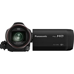 Panasonic Full HD Video Camera Camcorder, 20X Optical Zoom, 1/2.3 Inch BSI Sensor, HDR Capture, Wi-Fi Smartphone HC-V785 (Black)