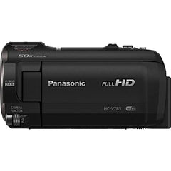 Panasonic Full HD Video Camera Camcorder, 20X Optical Zoom, 1/2.3 Inch BSI Sensor, HDR Capture, Wi-Fi Smartphone HC-V785 (Black)