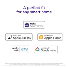 Roku 40" Select Series 1080p Full HD Smart RokuTV with Voice Remote, Bright Picture, Customizable Home Screen, and Free TV