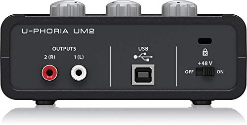 Behringer U-Phoria UM2 USB Audio Interface