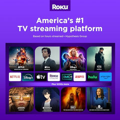 Roku 40" Select Series 1080p Full HD Smart RokuTV with Voice Remote, Bright Picture, Customizable Home Screen, and Free TV