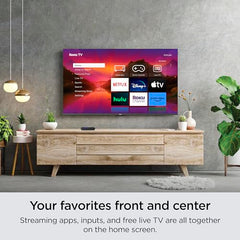 Roku 40" Select Series 1080p Full HD Smart RokuTV with Voice Remote, Bright Picture, Customizable Home Screen, and Free TV