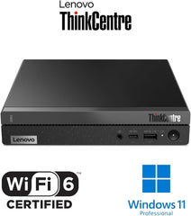 Lenovo ThinkCentre 50q Gen 4 Business Mini Desktop, 13th Gen Intel Core i5-13420H, 16GB RAM, 512GB PCIe SSD, Display Port, HDMI, RJ-45, Wi-Fi 6, Windows 11 Pro, Black