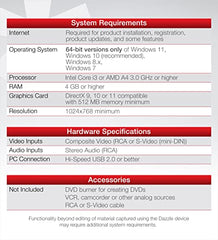 Corel Dazzle Dvd Recorder Hd Video Capture Device + Video Editing Software [Pc Disc]