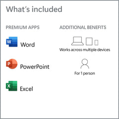 Microsoft Office Home & Student 2021 | Classic Apps: Word, Excel, PowerPoint | One-Time purchase for 1 PC/MAC | Instant Download