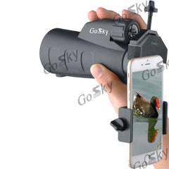 GOSKY Smartphone Adapter Mount Regular Size - Compatible with Binoculars, Monoculars, Spotting Scopes, Telescope, Microscopes Fits almost all Smartphones on the Market Record Nature and The World