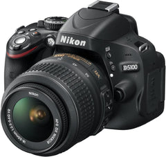 Nikon D5100 DSLR Camera with 18-55mm f/3.5-5.6 Auto Focus-S Nikkor Zoom Lens (OLD MODEL)