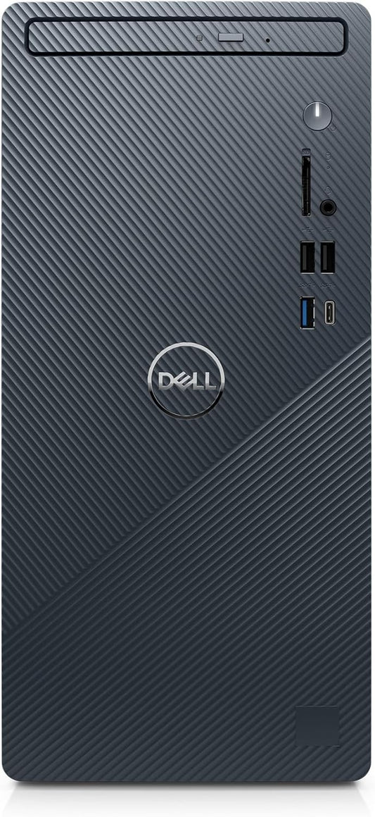 Dell Inspiron 3020 Desktop - Intel Core i7-13700, 1TB SSD + 1TB HDD, 16GB DDR4 RAM, DVD RW, Intel UHD 770 Graphics, Windows 11 Pro, 1 Year Premium Support + 6 Months Migrate - Mist Blue