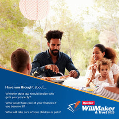 Quicken WillMaker and Trust Software 2023 - Estate Planning Software - Includes Will, Living Trust, Health Care Directive, Financial Power of Attorney – Secure - Legally Binding - [PC/Mac Download]