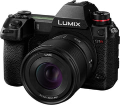 Panasonic LUMIX S Series Camera Lens, 35mm F1.8 L-Mount Interchangeable Lens for Mirrorless Full Frame Digital Cameras, S-S35 Black