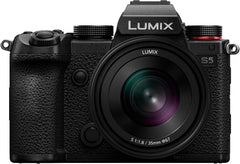 Panasonic LUMIX S Series Camera Lens, 35mm F1.8 L-Mount Interchangeable Lens for Mirrorless Full Frame Digital Cameras, S-S35 Black